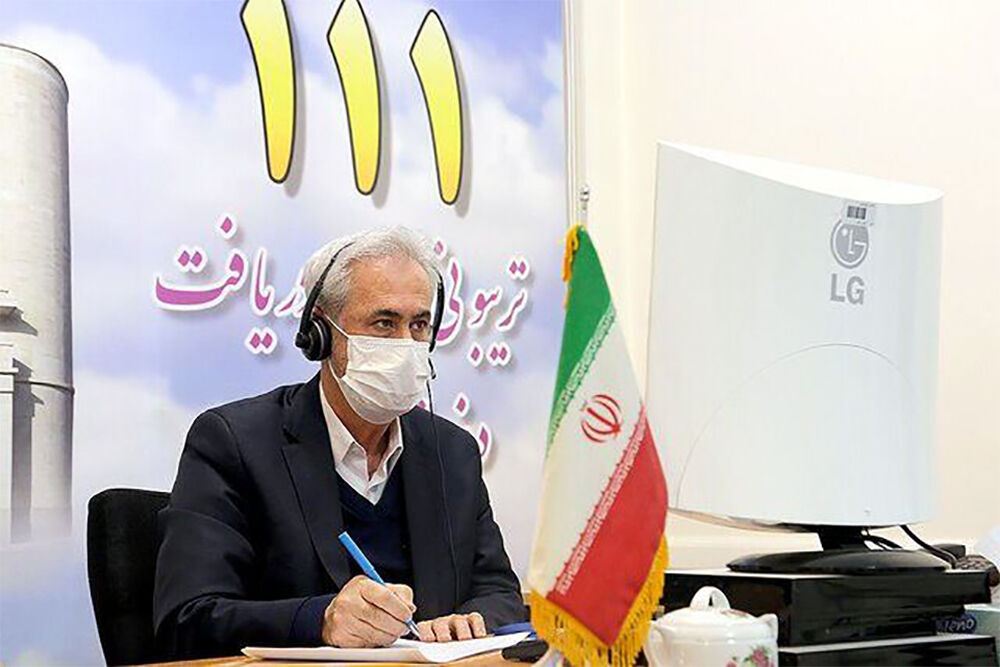 پاسخگویی استاندار آذربایجان شرقی در مرکز سامد استانداری