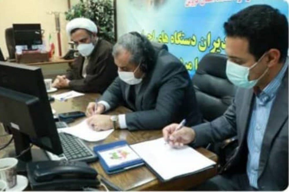 پاسخگویی استاندار قزوین به تماس‌های مردمی در سامد